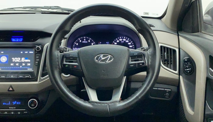 2016 Hyundai Creta 1.6 SX PLUS VTVT, Petrol, Manual, 43,228 km, Steering Wheel Close Up