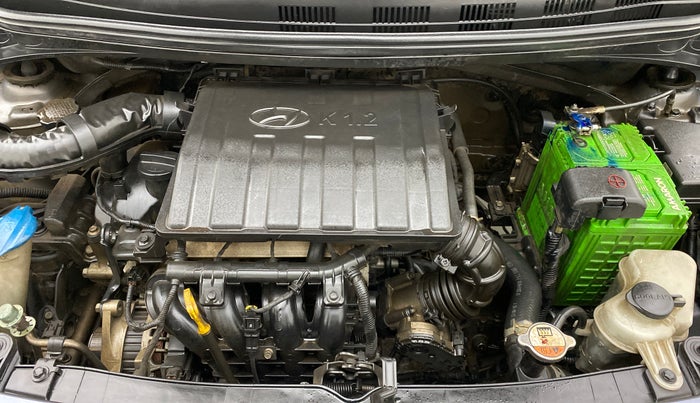 2015 Hyundai Grand i10 SPORTZ 1.2 KAPPA VTVT, Petrol, Manual, 77,830 km, Open Bonet