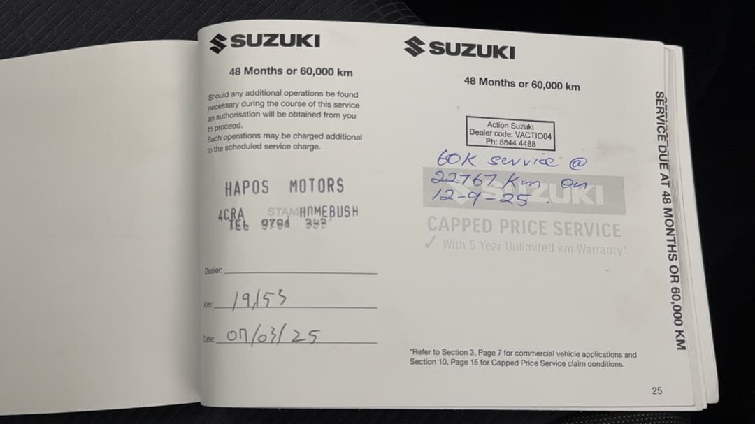 2021 Suzuki Baleno Gl, Automatic, 28266 km, Service History