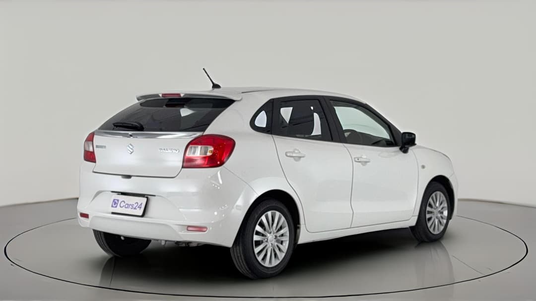 2021 Suzuki Baleno Gl, Automatic, 28266 km, Right Back Diagonal (45- Degree) View