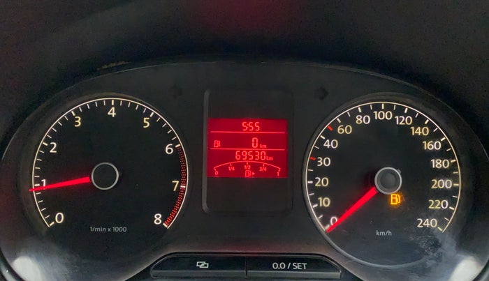 2014 Volkswagen Polo HIGHLINE1.2L, Petrol, Manual, 69,527 km, Odometer Image