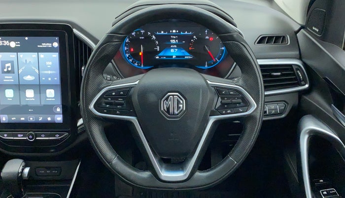 2019 MG HECTOR SHARP 1.5 DCT PETROL, Petrol, Automatic, 31,569 km, Steering Wheel Close Up