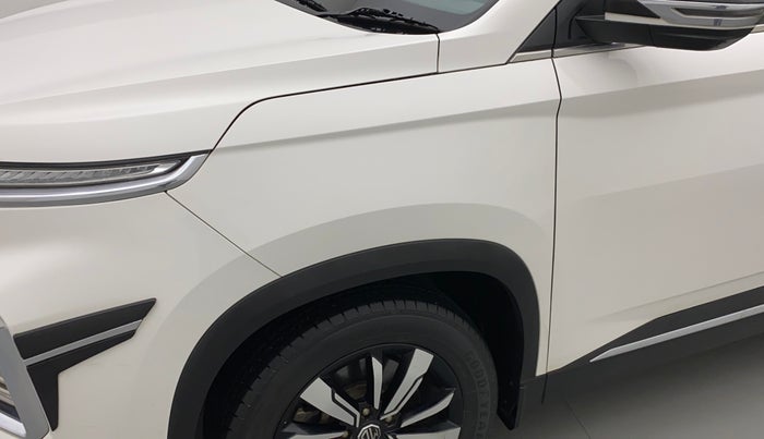 2019 MG HECTOR SHARP 1.5 DCT PETROL, Petrol, Automatic, 31,569 km, Left fender - Slightly dented