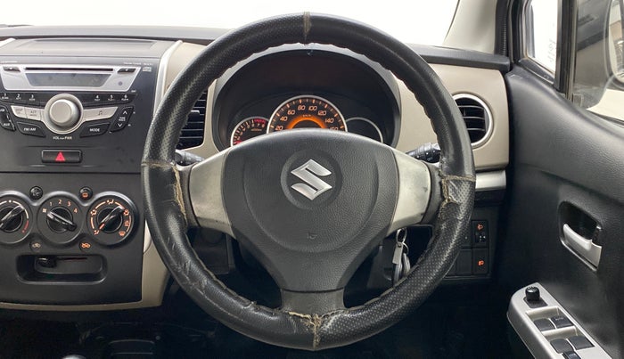 2016 Maruti Wagon R 1.0 VXI AMT, Petrol, Automatic, 72,117 km, Steering Wheel Close Up