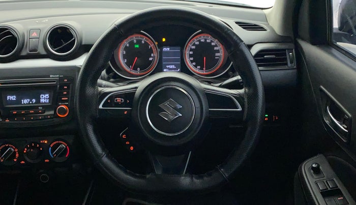 2019 Maruti Swift VXI, Petrol, Manual, 44,583 km, Steering Wheel Close Up