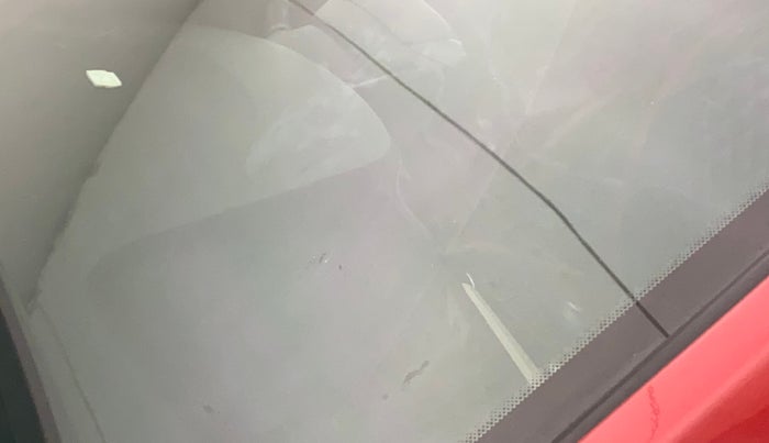 2018 Hyundai Grand i10 ASTA 1.2 KAPPA VTVT, Petrol, Manual, 61,142 km, Front windshield - Minor spot on windshield