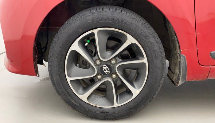 2018 Hyundai Grand i10 ASTA 1.2 KAPPA VTVT, Petrol, Manual, 61,142 km, Left Front Wheel