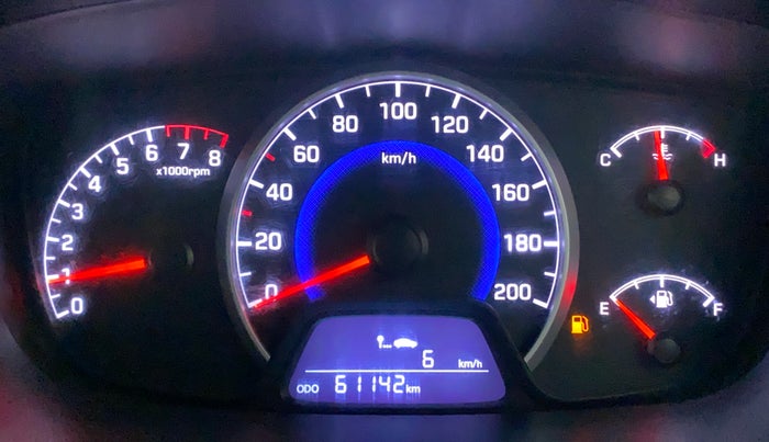 2018 Hyundai Grand i10 ASTA 1.2 KAPPA VTVT, Petrol, Manual, 61,142 km, Odometer Image
