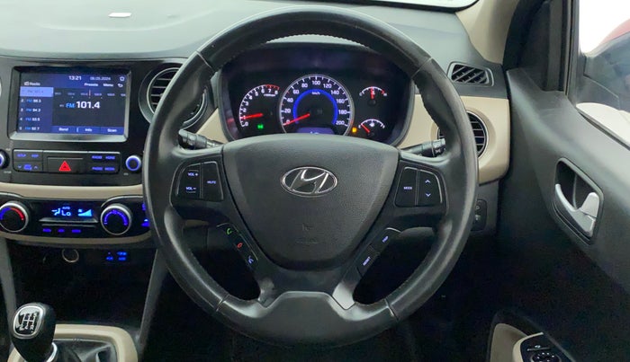 2018 Hyundai Grand i10 ASTA 1.2 KAPPA VTVT, Petrol, Manual, 61,142 km, Steering Wheel Close Up