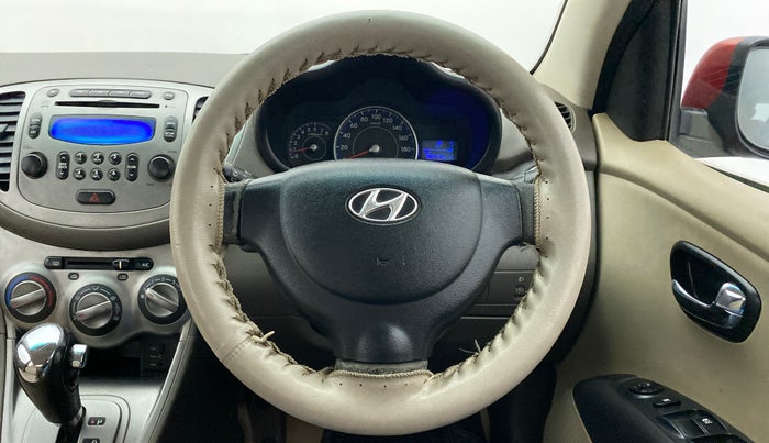 2012 Hyundai i10 SPORTZ 1.2 AT KAPPA2, Petrol, Automatic, 58,372 km, Steering Wheel Close Up