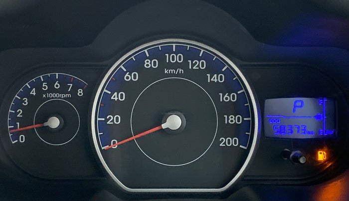 2012 Hyundai i10 SPORTZ 1.2 AT KAPPA2, Petrol, Automatic, 58,372 km, Odometer Image