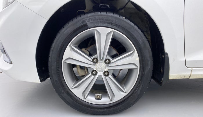 2018 Hyundai Verna 1.6 CRDI SX + AT, Diesel, Automatic, 66,035 km, Left Front Wheel