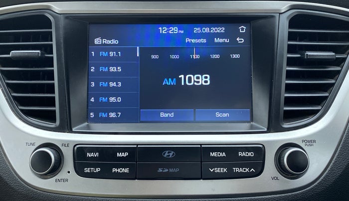 2018 Hyundai Verna 1.6 CRDI SX + AT, Diesel, Automatic, 66,035 km, Infotainment System