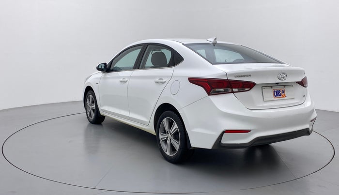 2018 Hyundai Verna 1.6 CRDI SX + AT, Diesel, Automatic, 66,035 km, Left Back Diagonal