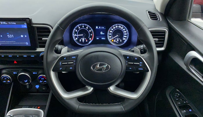 2021 Hyundai VENUE 1.0 TURBO GDI SX+ AT, Petrol, Automatic, 5,065 km, Steering Wheel Close Up