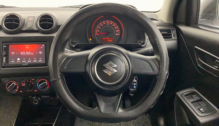 2021 Maruti Swift LXI D, Petrol, Manual, 17,691 km, Steering Wheel Close Up