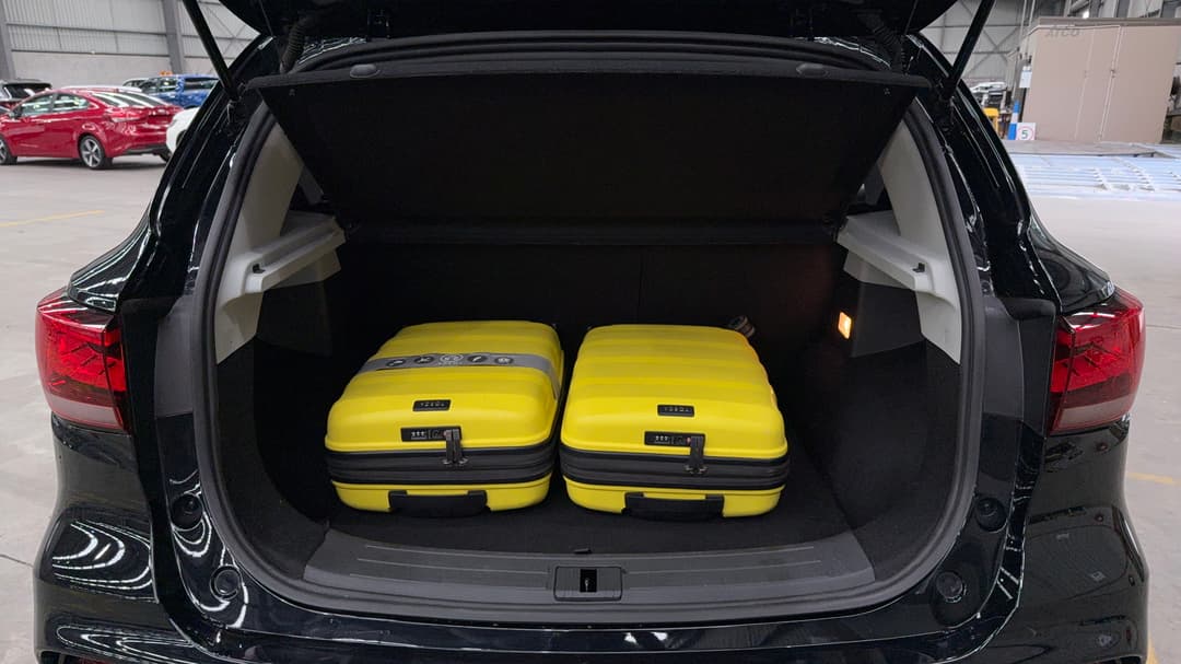 2023 MG Zst Core, Automatic, 33591 km, Boot Inside View with Luggage