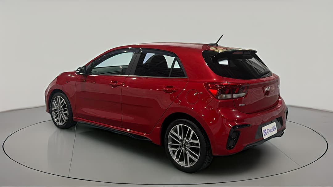 2022 Kia Rio Gt-line, Automatic, 53486 km, Left Back Diagonal (45- Degree) View