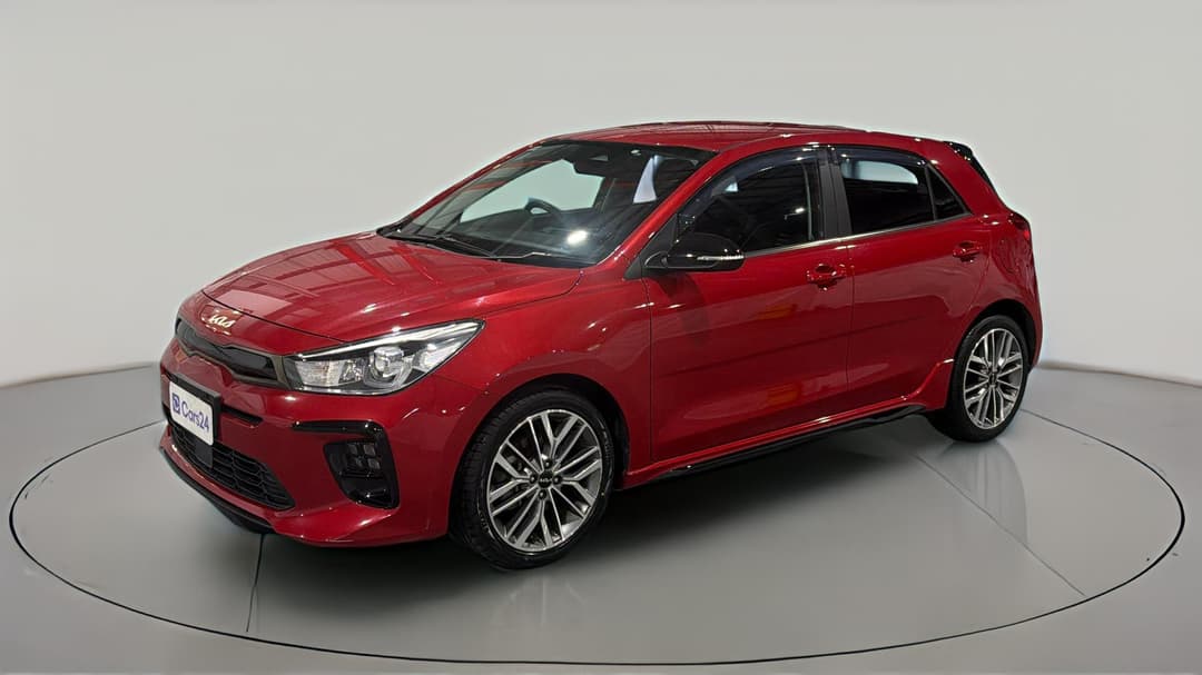 2022 Kia Rio Gt-line, Automatic, 53486 km, Left Front Diagonal (45- Degree) View
