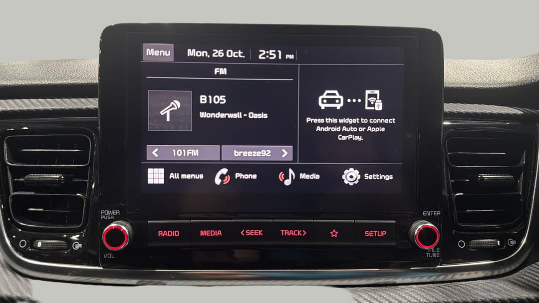 2022 Kia Rio Gt-line, Automatic, 53486 km, Infotainment System
