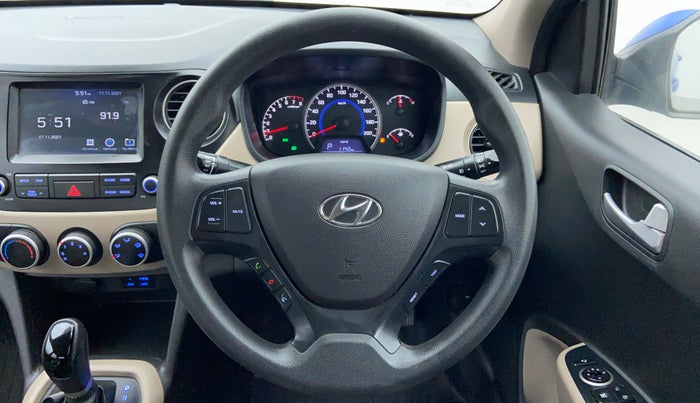 2018 Hyundai Grand i10 SPORTS 1.2 AT VTVT, Petrol, Automatic, 16,228 km, Steering Wheel Close-up