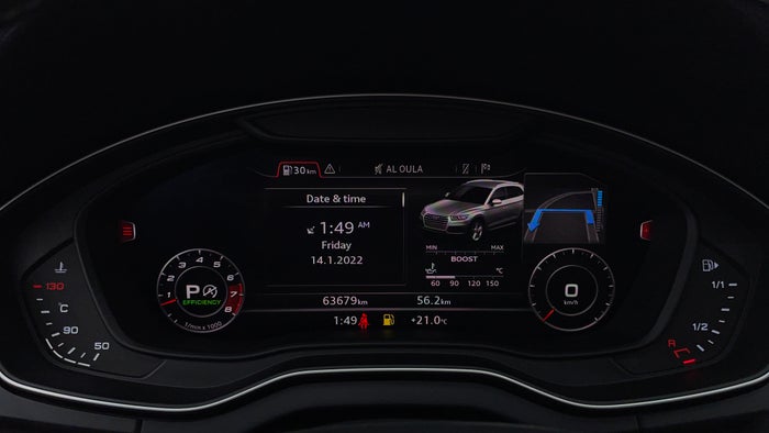 Audi SQ5-Odometer View