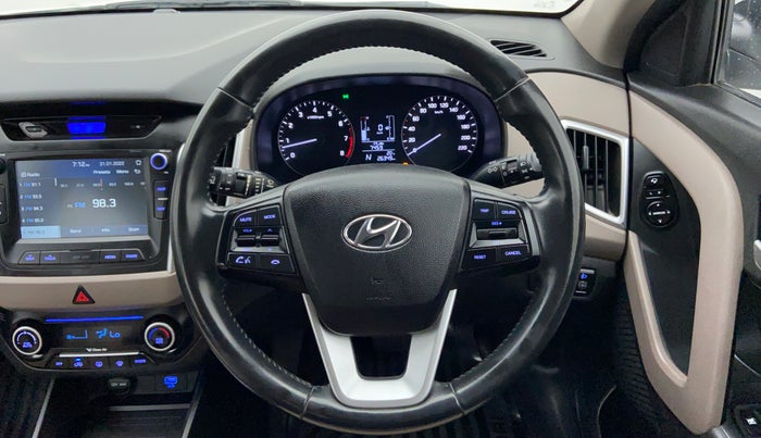 2018 Hyundai Creta 1.6 VTVT SX AUTO, Petrol, Automatic, 25,981 km, Steering Wheel Close Up