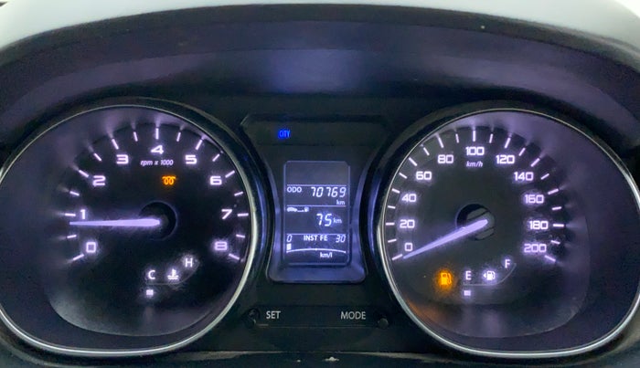 2018 Tata Tigor Buzz DIESEL, Diesel, Manual, 70,901 km, Odometer Image