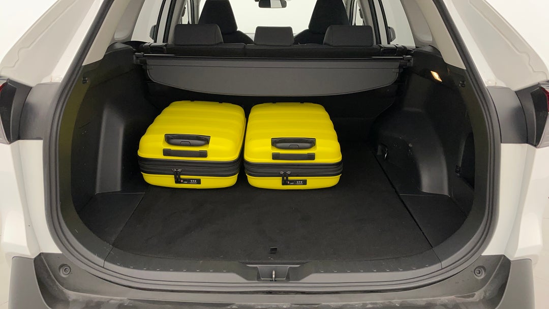 Boot Inside View with Luggage