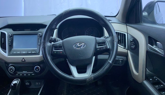2017 Hyundai Creta SX PLUS AT 1.6 DIESEL, Diesel, Automatic, 81,717 km, Steering Wheel Close Up