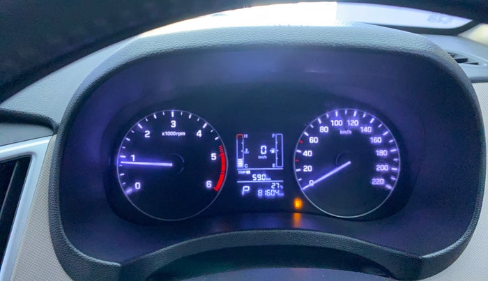 2017 Hyundai Creta SX PLUS AT 1.6 DIESEL, Diesel, Automatic, 81,717 km, Odometer Image