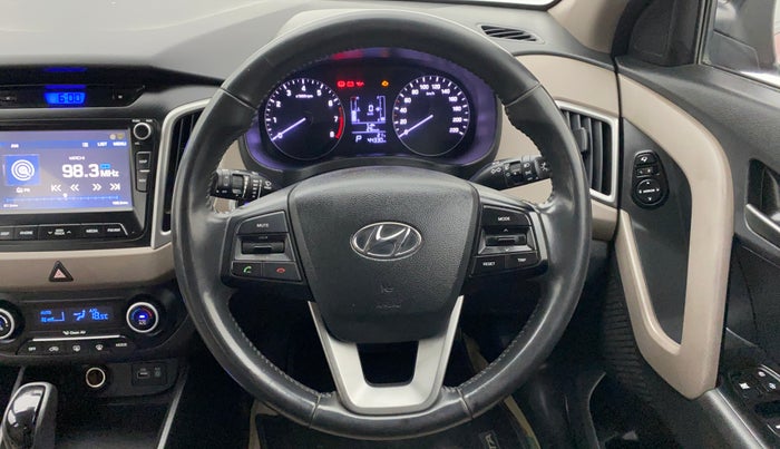 2017 Hyundai Creta 1.6 SX PLUS AUTO PETROL, Petrol, Automatic, 45,570 km, Steering Wheel Close-up
