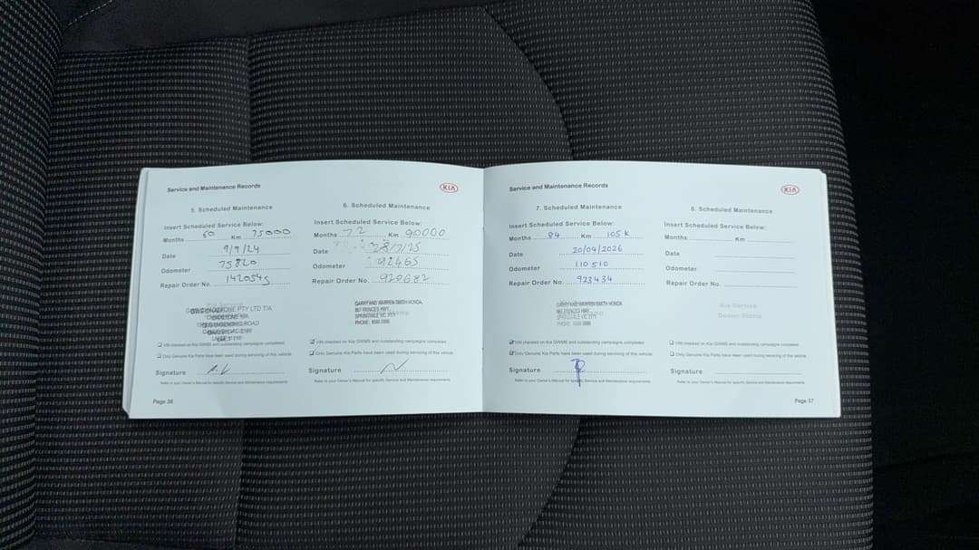 2020 Kia Cerato S, Automatic, 114324 km, Service History