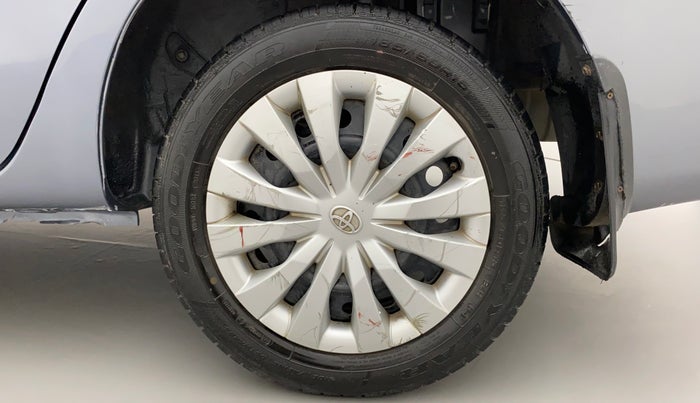 2013 Toyota Etios G, Petrol, Manual, 91,297 km, Left Rear Wheel