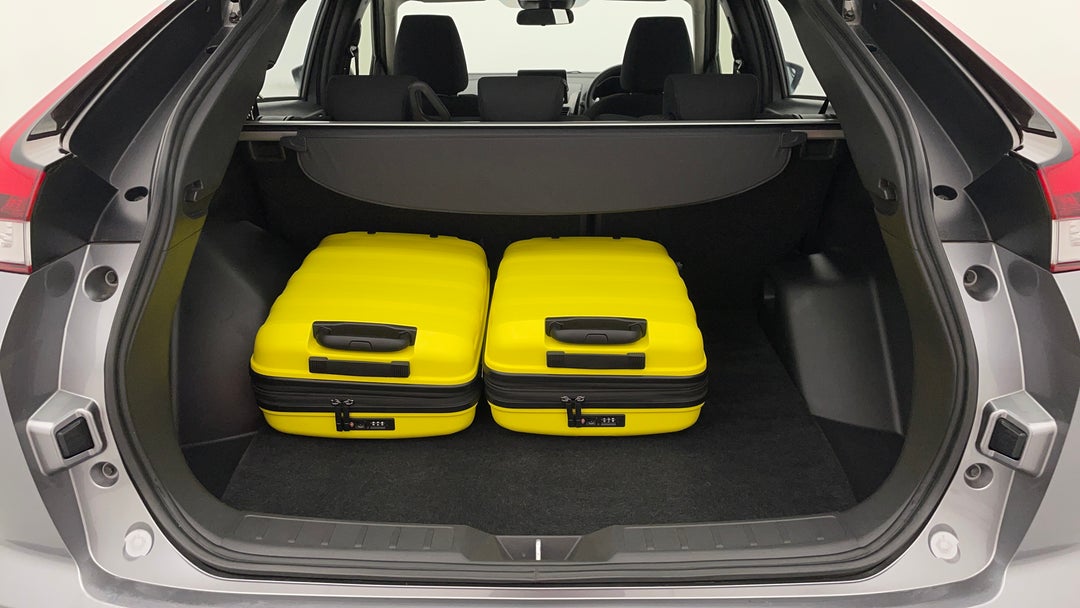 Boot Inside View with Luggage