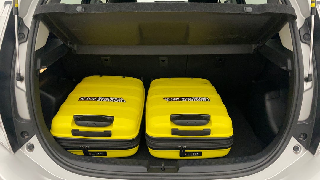 Boot Inside View with Luggage