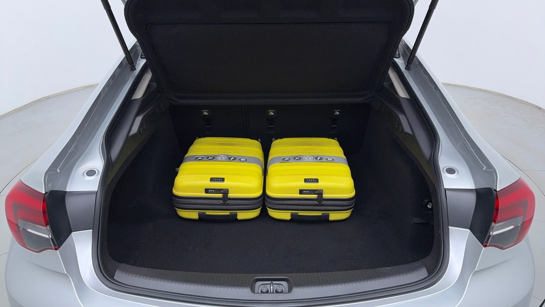 Boot Inside View with Luggage