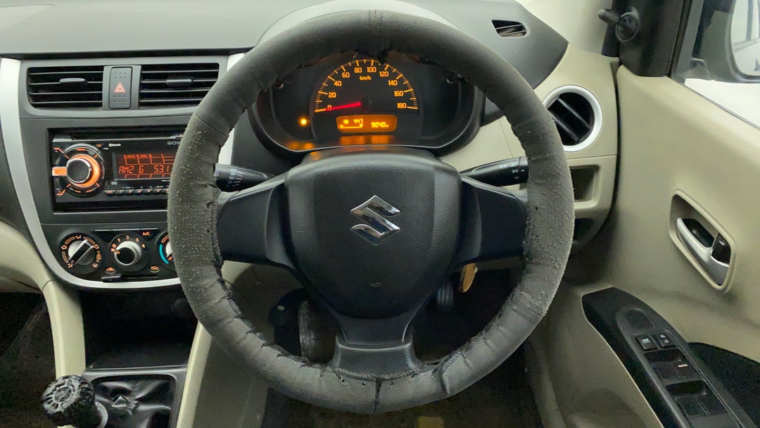 Steering Wheel Close Up