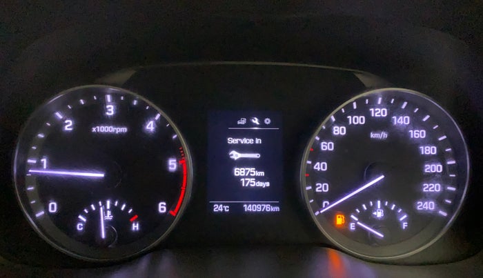 2016 Hyundai New Elantra 1.6 SX (O) MT DIESEL, Diesel, Manual, 1,41,130 km, Odometer Image