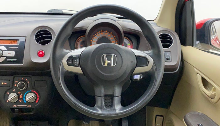 2012 Honda Brio S MT, Petrol, Manual, 49,334 km, Steering Wheel Close Up