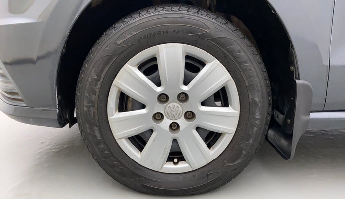 2018 Volkswagen Ameo Trendline 1.0, Petrol, Manual, 11,142 km, Left Front Wheel