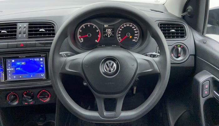2018 Volkswagen Ameo Trendline 1.0, Petrol, Manual, 11,142 km, Steering Wheel Close Up