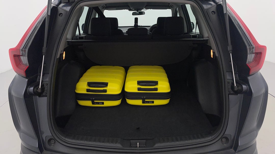 Boot Inside View with Luggage