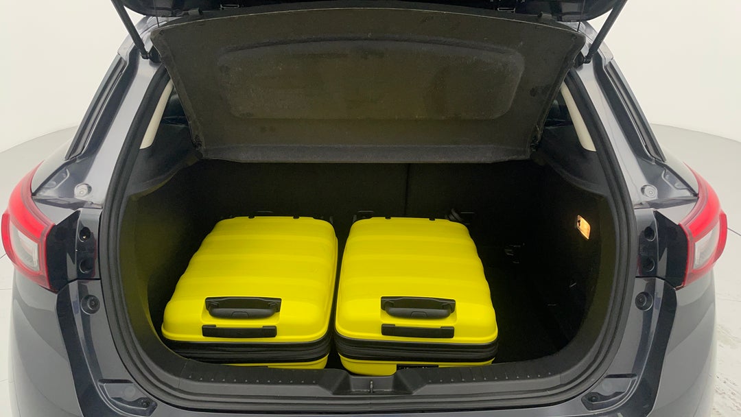 Boot Inside View with Luggage