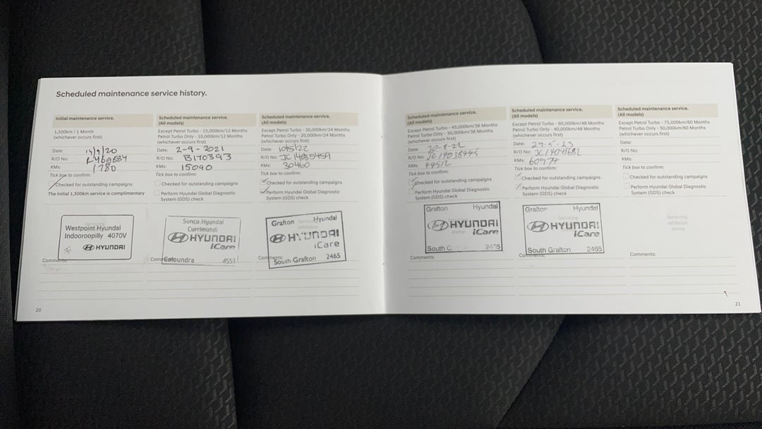 2020 Hyundai i30 Active, Automatic, 64099 km, Service History