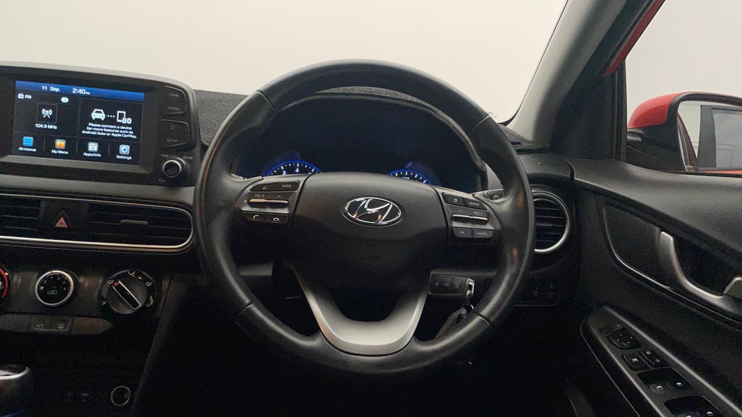 2019 Hyundai Kona Active (fwd), Automatic, 73161 km, Steering Wheel Close-up