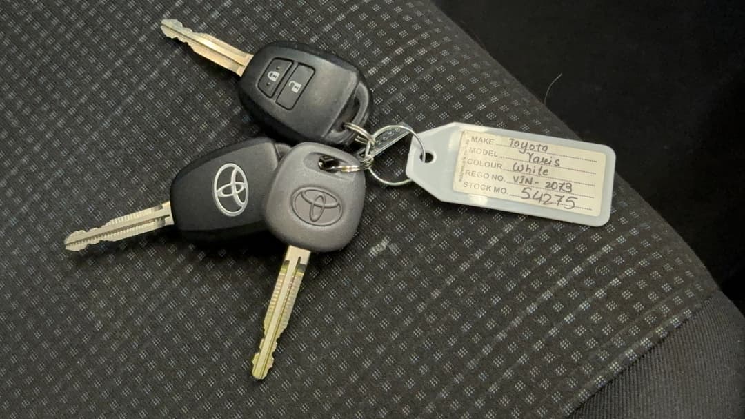 2019 Toyota Yaris Ascent, Automatic, 61295 km, Key Close-up