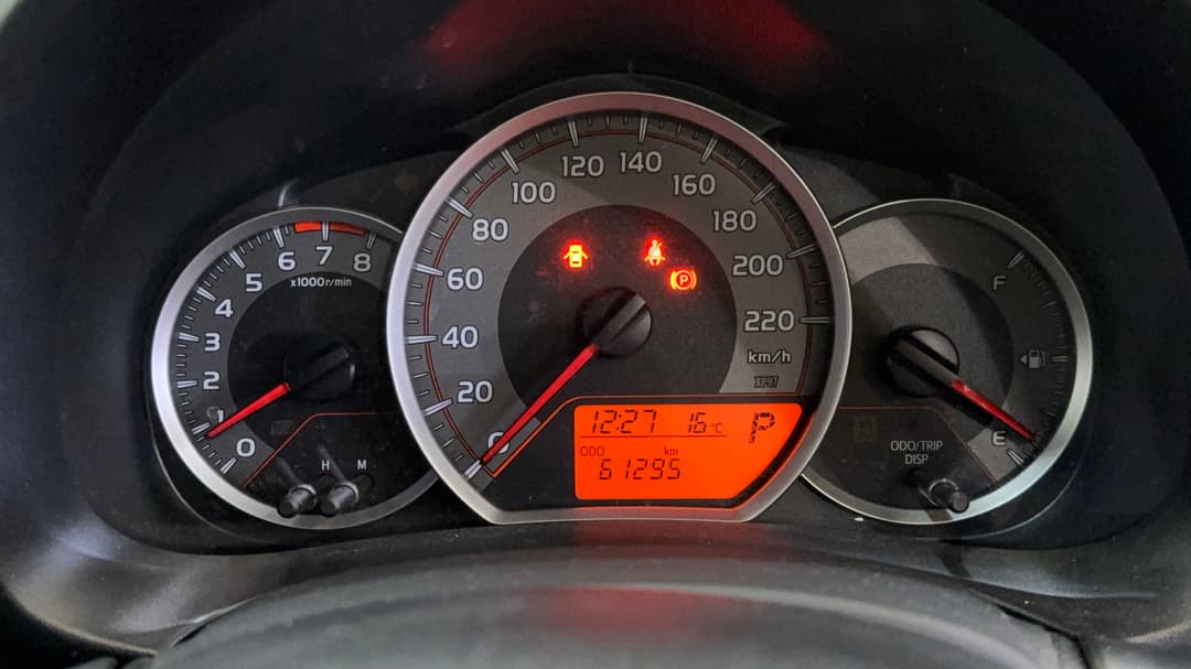 2019 Toyota Yaris Ascent, Automatic, 61295 km, Odometer View