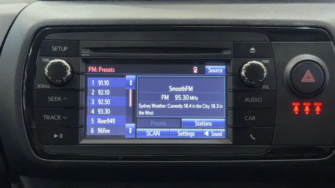 2019 Toyota Yaris Ascent, Automatic, 61295 km, Infotainment System