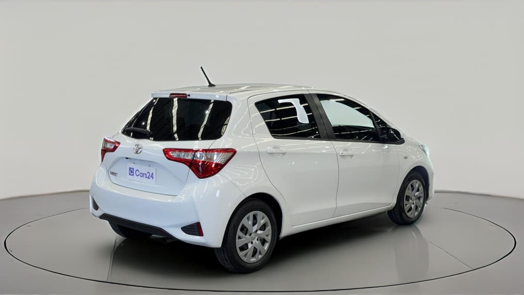 2019 Toyota Yaris Ascent, Automatic, 61295 km, Right Back Diagonal (45- Degree) View
